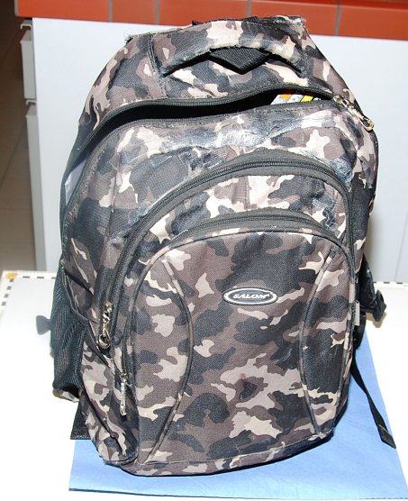 Rucksack (Foto: Polizei)