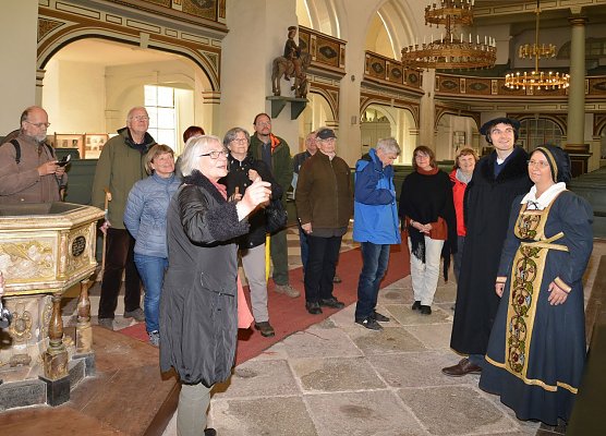 F&uuml;hrung am Lutherwegtag (Foto: Heinz Noack)