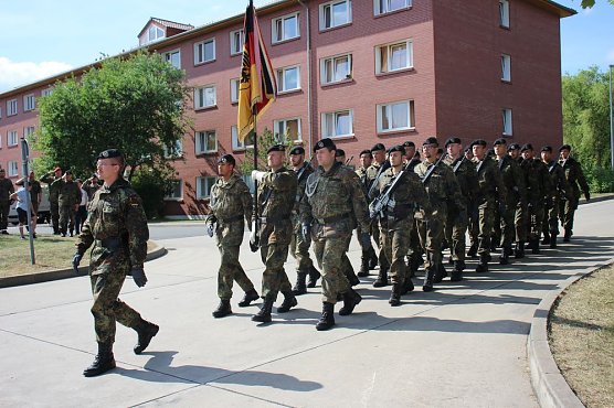 Einheiten der Bundeswehr verabschiedet (Foto: Karl-Heinz Herrmann)