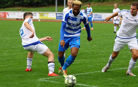 Auch Merkel machte ordentlich Druck nach vorn (Foto: Wacker 90 Nordhausen)