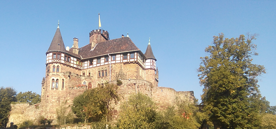 Kurz Frank zu Besuch auf Schloss Berlepsch (Foto: Kurt Frank) Kurz Frank zu Besuch auf Schloss Berlepsch (Foto: Kurt Frank)