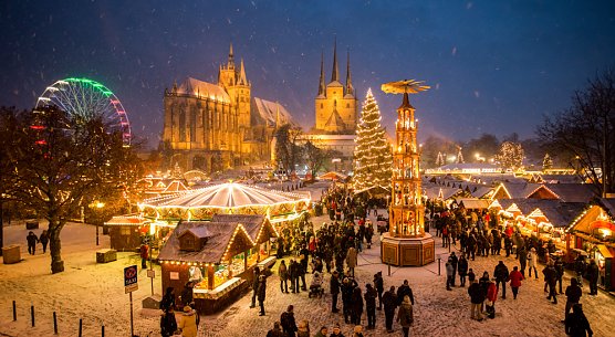 Th&uuml;ringer St&auml;dte verbreiten wieder Weihnachtsstimmung (Foto: Verein St&auml;dtetourismus)