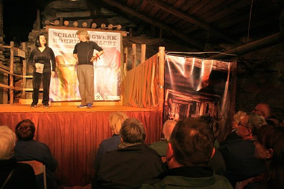 Kabarett unter Tage (Foto: Rosenstadt Sangerhausen GmbH) Kabarett unter Tage (Foto: Rosenstadt Sangerhausen GmbH)