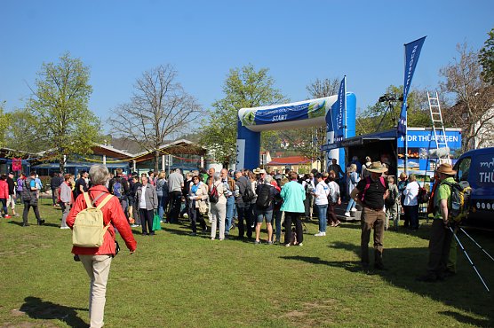 Gro&szlig;artiger MDR Osterspaziergang in Bad Frankenhausen (Foto: Karl-Heinz Herrmann)