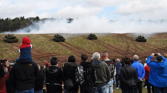 Kyffhäuserkaserne ein Besuchermagnet (Foto: Tobias Nordhausen) Kyffhäuserkaserne ein Besuchermagnet (Foto: Tobias Nordhausen)