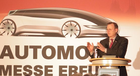 Bodo Ramelow bei seinem Gru&szlig;wort (Foto: nnz)