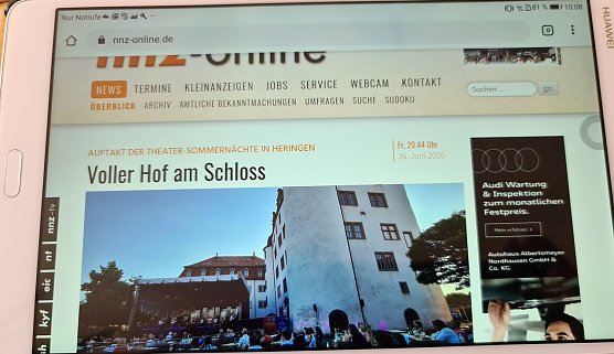 Tablet (Symbolbild) (Foto: nnz)