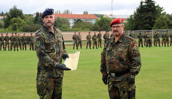 K&uuml;rzeste Kommandeurszeit der Bundeswehr (Foto: Karl-Heinz Herrmann)