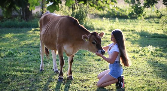 Friederike mit ihrem Freund Tabaluga (Foto: S.Dietzel) Friederike mit ihrem Freund Tabaluga (Foto: S.Dietzel)
