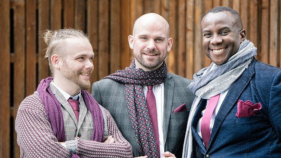 Das Tenortrio Fellas konzertiert in Nordhausen (Foto: A.Doby)