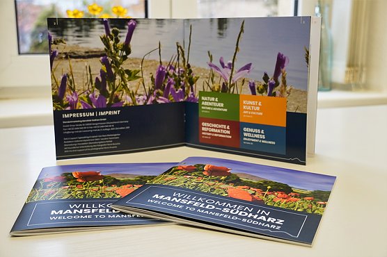 Neue Imagebrosch&uuml;re  (Foto: Standortmarketing Mansfeld-S&uuml;dharz GmbH)