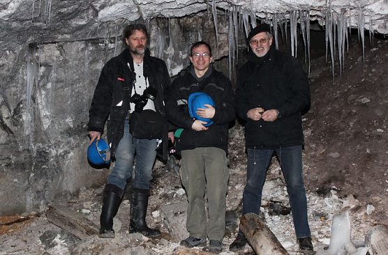 Trio unter Tage (Foto: Jessica Piper)