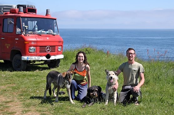 Christin Harre und ihr Mann Philipp (Foto: AndersweltTheater ) Christin Harre und ihr Mann Philipp (Foto: AndersweltTheater )