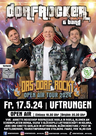 Das Dorf rockt - Uftrunger Pfingstparty (Foto: Kirmes- und Traditionsverein Uftrungen)