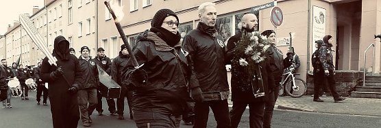 Rechtsextremer Aufmarsch in Nordhausen, Archivbild (Foto: nnz-Archiv)