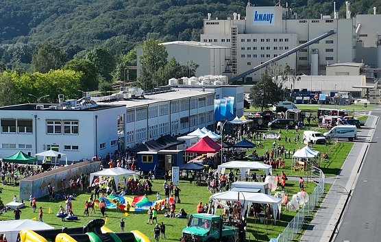 Einmal im Jahr verwandelt sich das Werksgel&auml;nde in Rottleberode in ein Spielareal (Foto: privat)