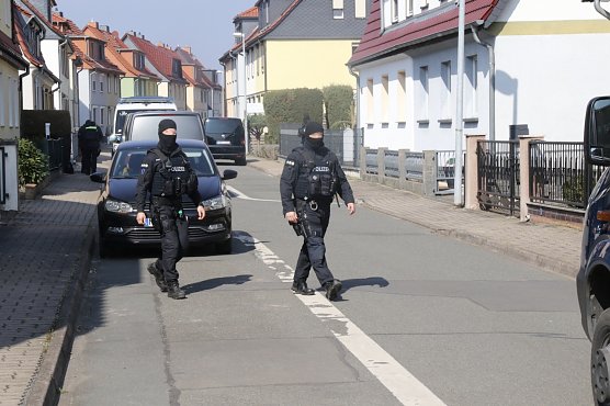 Drogenrazzia gestern in Nordhth&uuml;ringen (Foto: S.Dietzel)