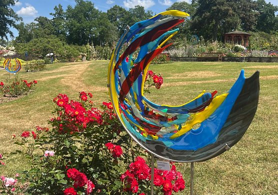 Rose trifft Kunst  (Foto: Rosenstadt Sangerhausen GmbH)