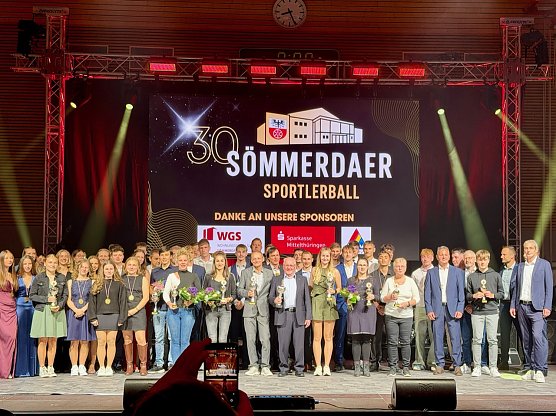 Ehrung der Nachwuchssportler des Jahres 2024/25 in S&ouml;mmerda (Foto: Steffen Mund)