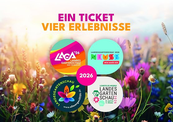 Vier Landesgartenschauen arbeiten zusammen (Foto: Stadt Leinefelde-Worbis) Vier Landesgartenschauen arbeiten zusammen (Foto: Stadt Leinefelde-Worbis)