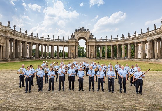 Das Bundespolizeiorchester aus Berlin spielt im April in Eisleben. (Foto: Theater Eisleben)