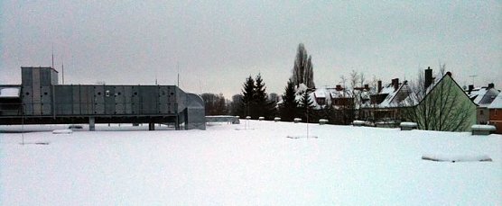 Einsatz auf Dächern (Foto: THW) Einsatz auf Dächern (Foto: THW)