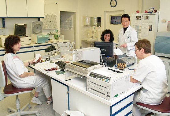 Im Labor des Institutes (Foto: SHK)