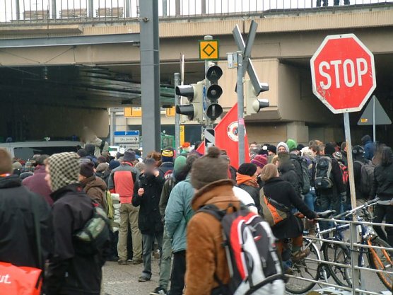 Für viele war am Hauptbahnhof erst einmal Endstation (Foto: Anonymus) Für viele war am Hauptbahnhof erst einmal Endstation (Foto: Anonymus)