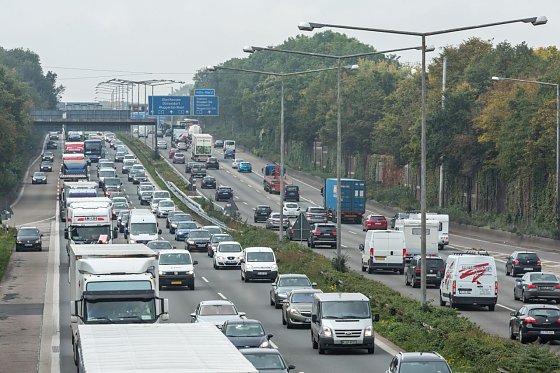 Bild: Staus auf Autobahnen