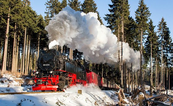 Bild: Die "Eislok" ist wieder unterwegs