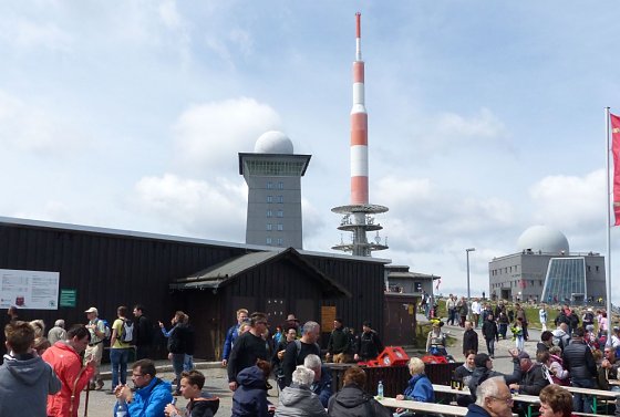Bild: Der Brocken im Juni 2016