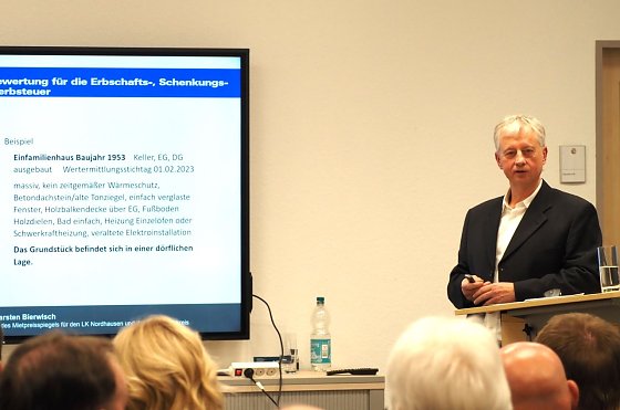Bild: Immobilienabend im vergangenen Jahr