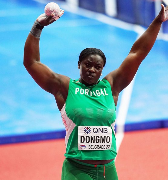 Bild: Die amtierende Weltmeisterin in der Halle: Auriol Sally Dongmo Mekemnang