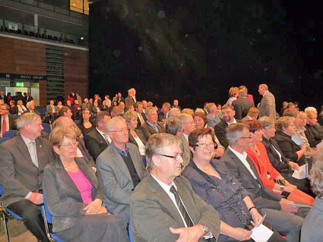 Bild: Beim Jahrsempfang in Erfurt