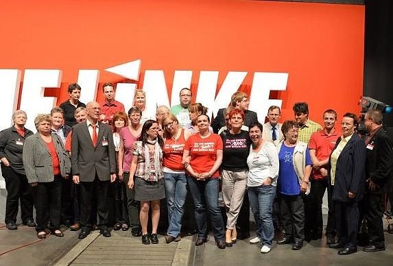 Bild: Die Th&uuml;ringer Delegierten