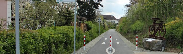 Bild: Unstrut-Werra-Radweg &uuml;bergeben