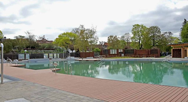 Bild: Solewasser-Vitalpark vor der Einweihung