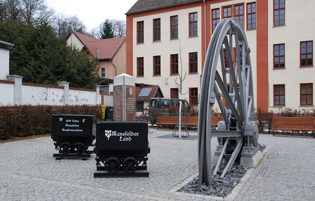 Bild: Hier auf dem Seminarhof in der Seminarstra&szlig;e 5/6 beginnt am Sonnabend um 10 Uhr ein interessanter Rundgang durch Eisleben. Oberb&uuml;rgermeisterin Jutta Fischer wird alle Interessierten willkommen hei&szlig;en.