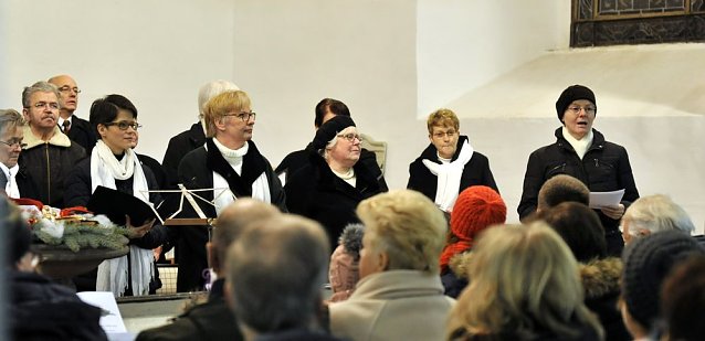 Bild: Adventssingen in der Region