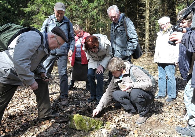 Bild: Grenzsteinwanderung