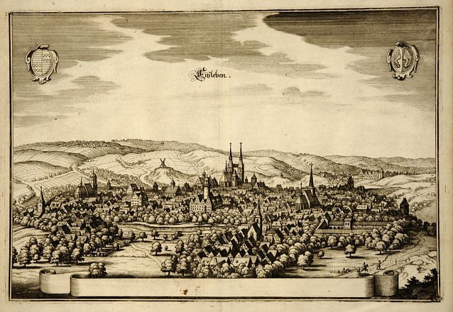 Bild: Eisleben um 1650