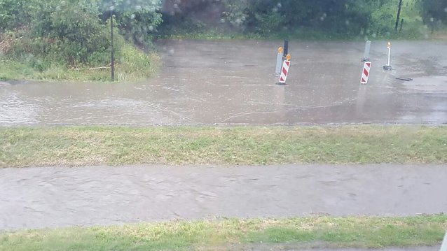 Bild: &Uuml;berflutung in Hergisdorf 