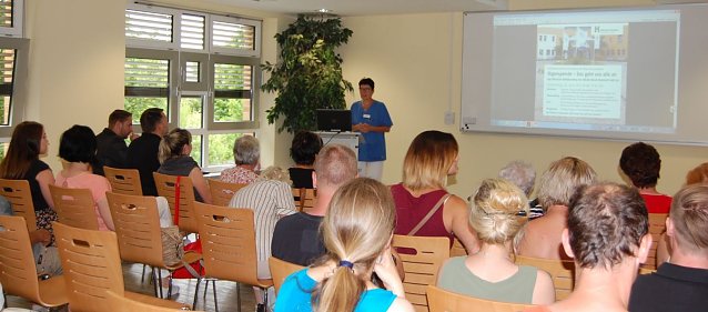 Bild: Patientinformation in Hettstedt