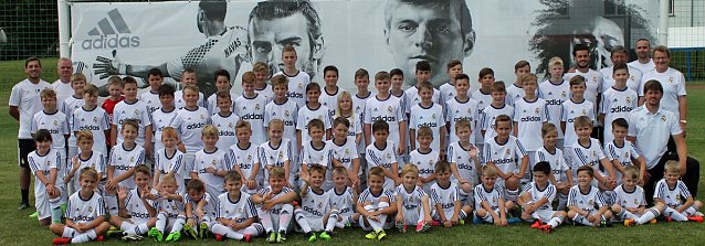 Bild: "Real Madrid Fu&szlig;ballschule" machte Station in Wiehe