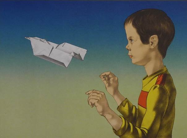 Bild: Uwe Pfeifer, Kleiner Start, 1984, Mansfeld-Galerie