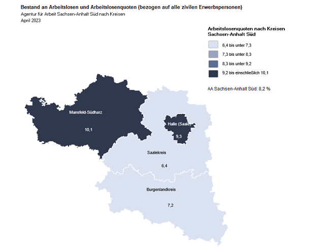 Bild: Arbeitsmarkt im April