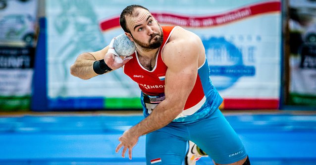 Bild: Vorjahressieger Bob Bertemes will seinen Titel bei Kugelsto&szlig; Indoor verteidigen