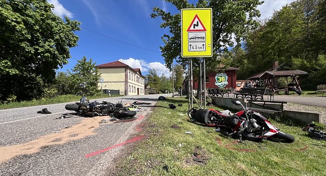 Bild: Unfallstelle heute Mittag