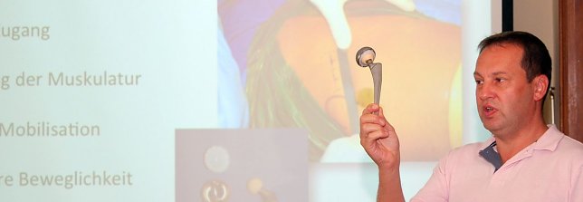 Bild: Fachvortrag bei Helios
