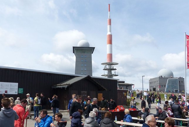 Bild: Der Brocken im Juni 2016
